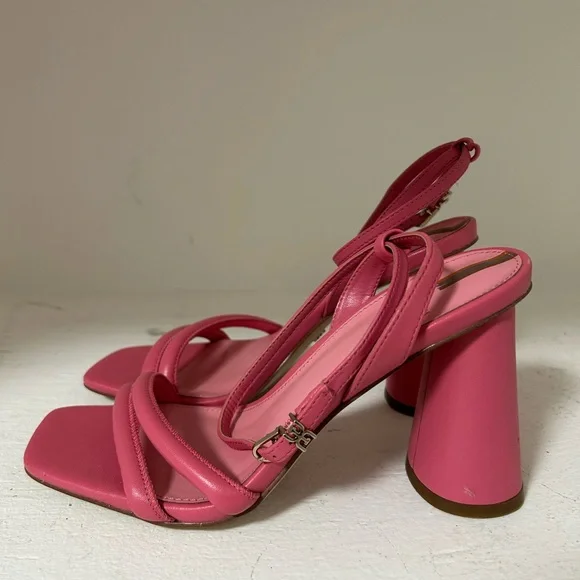 Sam Edelman Pink Strappy Heels - Picture 4 of 6